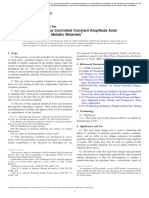 Standard Practice For Conducting Force Controlled Constant Amplitude Axial Fatigue Tests of Metallic Materials