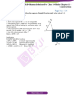 RD Sharma Class 10 Chapter 11 Constructions Solutions