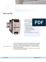 DIN-rail PSU: Field of Application