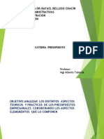 Catedra Presupuesto FDF