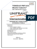 Informe Enterobacterias