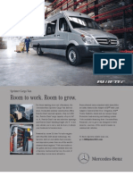 MB Sprinter Cargo Van Data Sheet