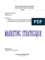 Cours Marketing Strategique SUISSI Mouhssine