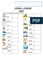 Past Simple - Irregular Verbs