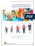 Faunillo Child and Adolescent Learners and Learning Principles