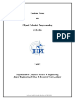 Lecture Notes On: Department of Computer Science & Engineering Jaipur Engineering College & Research Centre, Jaipur