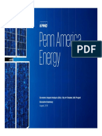 Penn America Energy's 2016 KPMG Economic Impact Analysis and Its February 2021 Project Overview