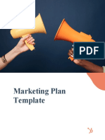 Marketing Plan Template HubSpot