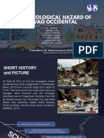 Paa2: Geological Hazard of Davao Occidental: Presented To: Mr. Rafael Gaudencio Ubaldo