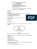 Liste Os Elementos Dos Seguintes Conjuntos Abaixo