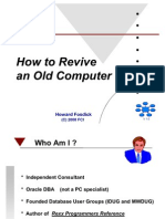 How To Revive An Old Computer