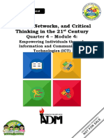 Q4 Module-4 Empowering Individuals Through ICT-V10