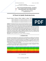 IoT Based Air Quality Monitoring System