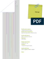 Tarea 1. Caso Colchones El Dorado