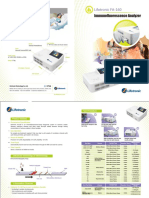 Immunofluorescence Analyzer: Lifotronic FA-160