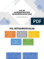 Via de Administracion Intramuscular Cecaug