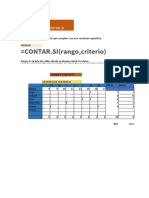 Clase 4 Excel Contar Si