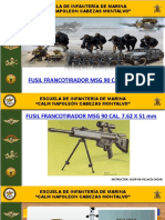 Fusil Francotirador MSG 90 Cal. 7.62 X 51 MM