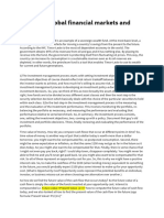 Course 1: Global Financial Markets and Assets