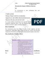 Principles of Reconstructive Surgery of Defects of The Jaws PART