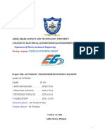 Automatic Transformer Winding Machine Project