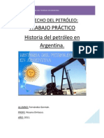 Historia Del Petróleo en Argentina