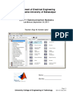 Communication System Lab Manual