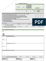 Classroom Observation Tool: (Circle One Rating at Each Interval)