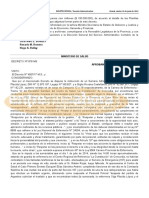 Salud Cerró Sumario A Dos Enfermeras Por Prescripción