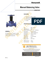 Balancing Valve Honeywell Make