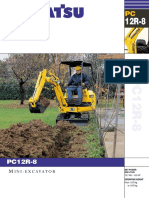 Komatsu pc12-r8 