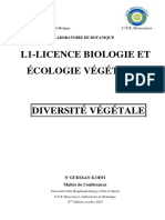 L1 Biologie Et Ecologie Vegetales (CM) NGuessan Koffi