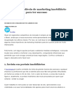 4 Dicas Imperdíveis de Marketing Imobiliário para Ter Sucesso