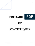 Probabilités Et Statistiques