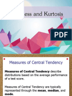 Skewness and Kurtosis Final