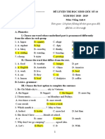 Thời gian: 120 phút (Không kể thời gian giao đề) : (Đề thi có 06 trang)