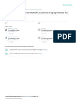 Estimation of Lithium Ion Battery Model Parameters Using Experimental Data