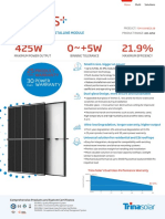 Trina Vertex S Plus Datasheet