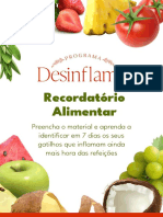 Recordatório Alimentar