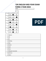 Answers Mid Year Exam Paper 1 and 2 2022/2023