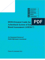 DSM Oriented Guide For The ASEBA