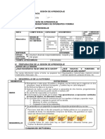 SESIÓN DE APRENDIZAJE 1 Representamos de Diferentes Formas