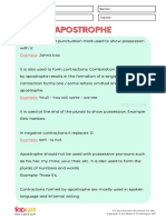 Apostrophes Printable Worksheets For Grade 2