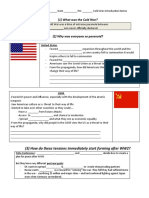 What Was The Cold War?: (3) How Do These Tensions Immediately Start Forming After WW2?