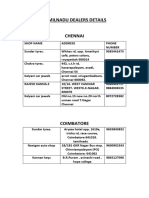 New TAMILNADU DEALERS DETAILS