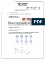 1st Quarter 2020-2021: Learning Activity Sheet Pre Calculus