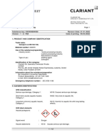 Clariant SDS Genapol LA 050 SG Vita India English