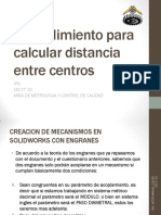 Distancia Entre Centros