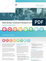 Skills Builder Universal Framework - Toolkit For Education