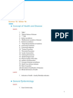 Paper 1: Concept of Health and Disease